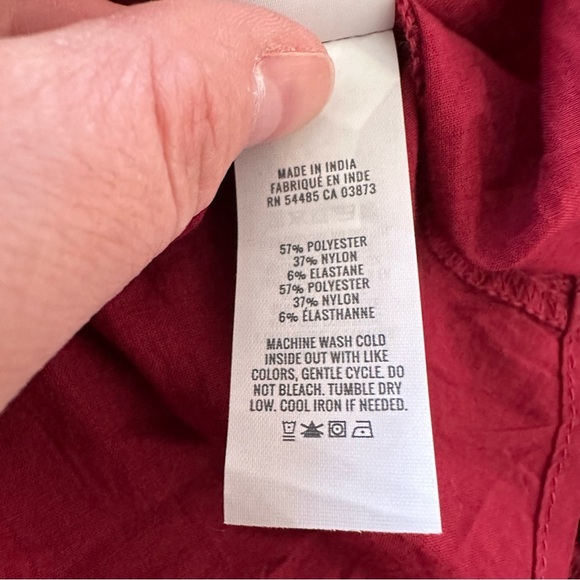 Aerie Lace Godet Skirt in Cherry‎ Tart Size Small - Picture 4 of 9